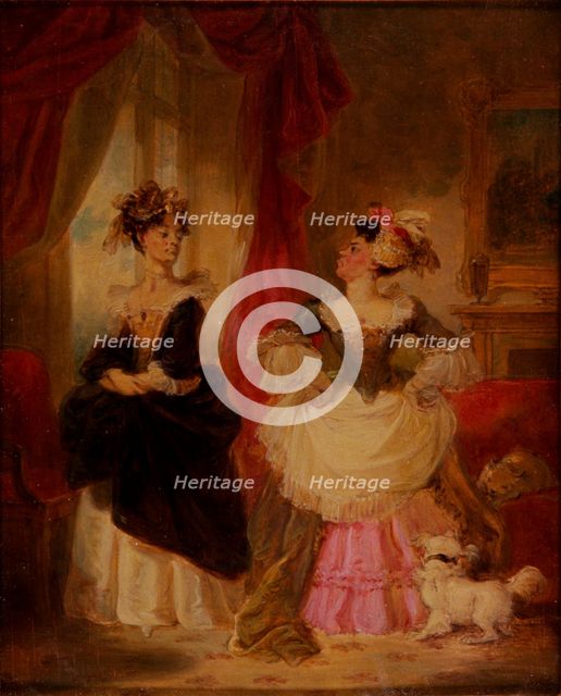 The Rivals, (c1827?). Artist: Robert Smirke