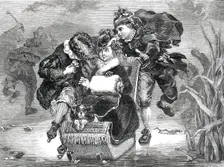 The Rivals - painted by J. Sant, 1850. Creator: Unknown