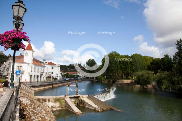 The River Nabao, Tomar, Portugal, 2009. Creator: Samuel Magal.