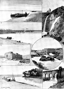 The River of Joseph and the Fayoum, 1895. Creator: Andre & Sleigh