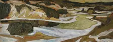 The River Ångermanälven, 1930. Creator: Helmer Osslund