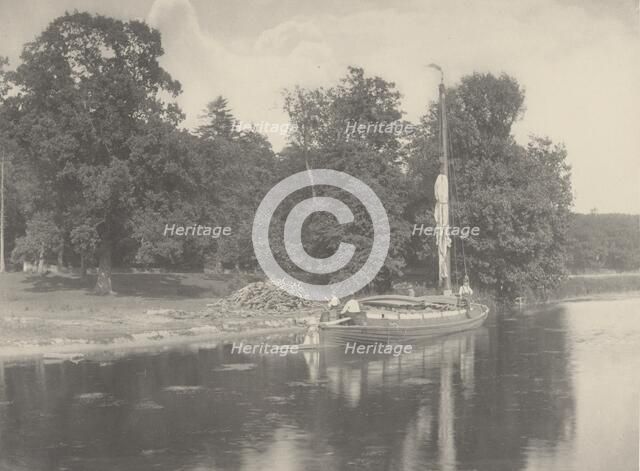 The River Bure at Coltishall, 1886. Creator: Dr Peter Henry Emerson.