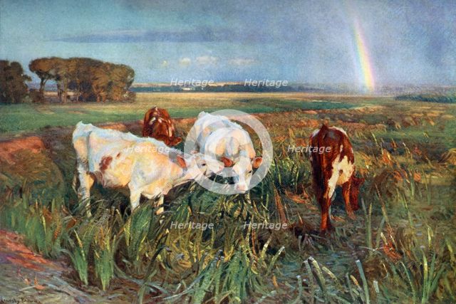 'The River Bank', 1902, (1912).Artist: John Alfred Arnesby Brown