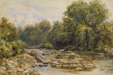 The River Bed, c1860s. Creator: David Cox the Younger