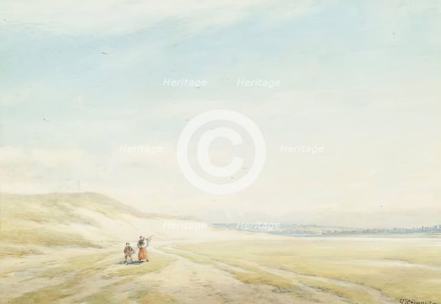 The River Canche, c1890-1924. Creator: George Russell Gowans.
