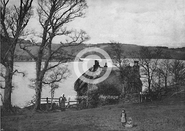 'The River Fal, from Tolvern', c1896. Artist: Frederick Argall.