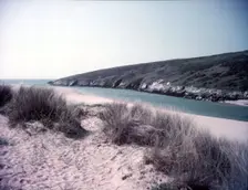 The River Gannel estuary, Newquay, Cornwall, c1955. Creator: Arthur Charles Kirby Ware