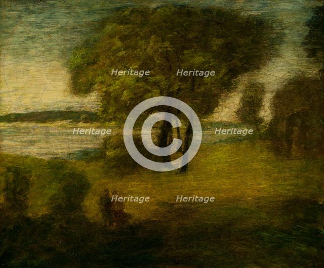 The River (image 1 of 2), between c1884 and c1894. Creator: Albert Pinkham Ryder.