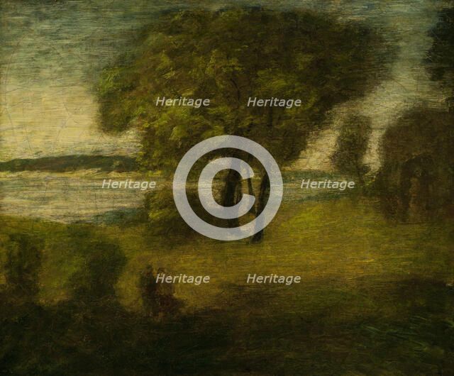 The River (image 1 of 2), between c1884 and c1894. Creator: Albert Pinkham Ryder.