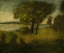 The River (image 1 of 2), between c1884 and c1894. Creator: Albert Pinkham Ryder