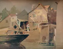The River, King Street, Norwich c1800. Artist: John Thirtle