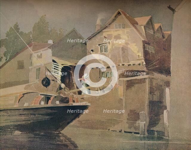 'The River, King Street, Norwich', c1800. Artist: John Thirtle.