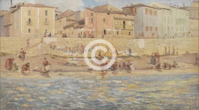 The River Liri. Italy, 1883. Creator: Theodor Esbern Philipsen.