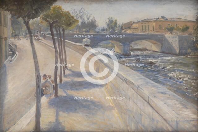 The River Liri, Italy, 1902. Creator: Theodor Esbern Philipsen.