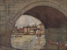 The River, Richmond c1910, (1918). Artist: Horace Mann Livens