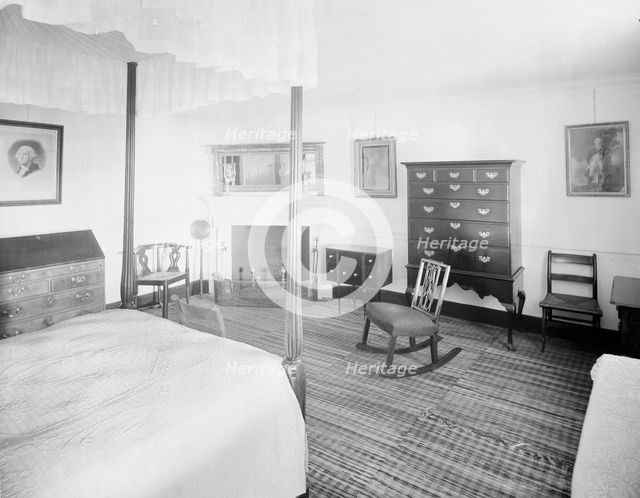 The River room at Mt. Vernon, c.between 1910 and 1920. Creator: Unknown.