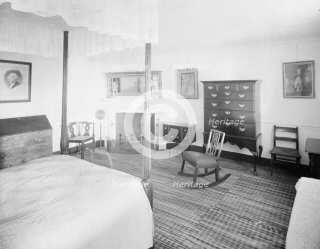 The River room at Mt. Vernon, c.between 1910 and 1920. Creator: Unknown.