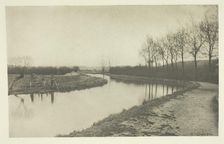 The River Stort, 1888. Creator: Peter Henry Emerson
