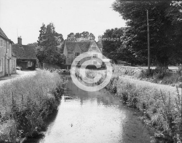The River Thames, Ashton Keynes, Wiltshire, c1955.  Creator: Arthur Charles Kirby Ware.