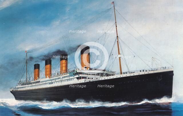 The RMS 'Titanic'. Creator: Unknown.