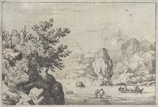 The Rock in the Middle of the River, 17th century., 17th century. Creator: Allart van Everdingen