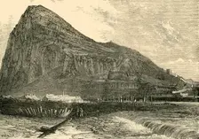 The Rock of Gibraltar 1890. Creator: Unknown