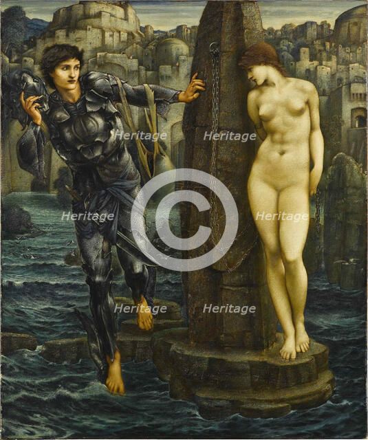 The Rock of Doom, 1885-1888. Creator: Burne-Jones, Sir Edward Coley (1833-1898).