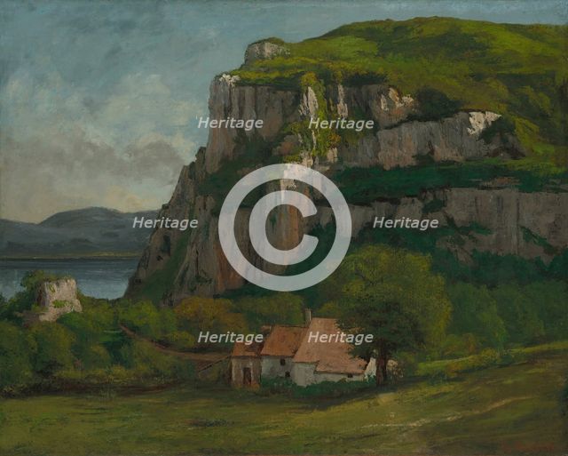 The Rock of Hautepierre, c. 1869. Creator: Gustave Courbet.