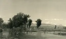 The Rocky Mountains 1874. Creator: Robert Hinshelwood