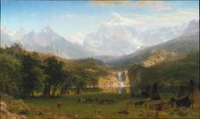 The Rocky Mountains, Lander's Peak, 1863. Creator: Albert Bierstadt