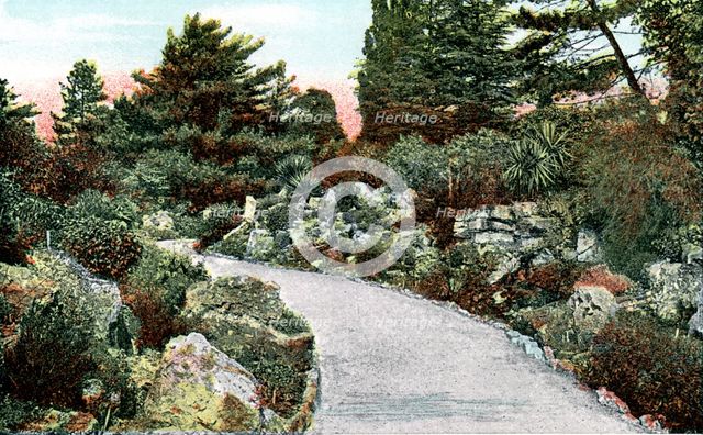 The Rockery, Kew Gardens, Richmond upon Thames, London, 20th Century. Artist: Unknown