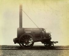 The Rocket locomotive designed by George Stephenson in 1829, c1905. Creator: Unknown