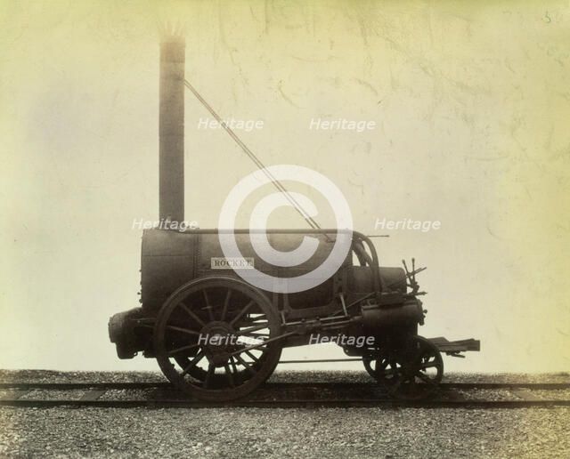The 'Rocket', locomotive designed by George Stephenson in 1829, c1905. Artist: Unknown