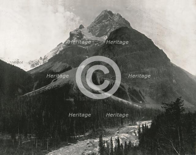 The Rockies: Mount Stephen, Canada, 1895.  Creator: William Notman & Son.