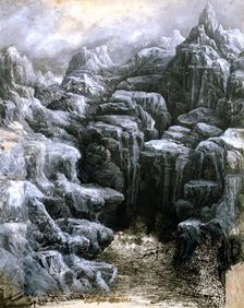The Rocks c1842-1885. Artist: Rodolphe Bresdin