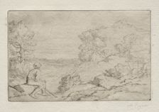 The Rocks. Creator: Alphonse Legros (French, 1837-1911)