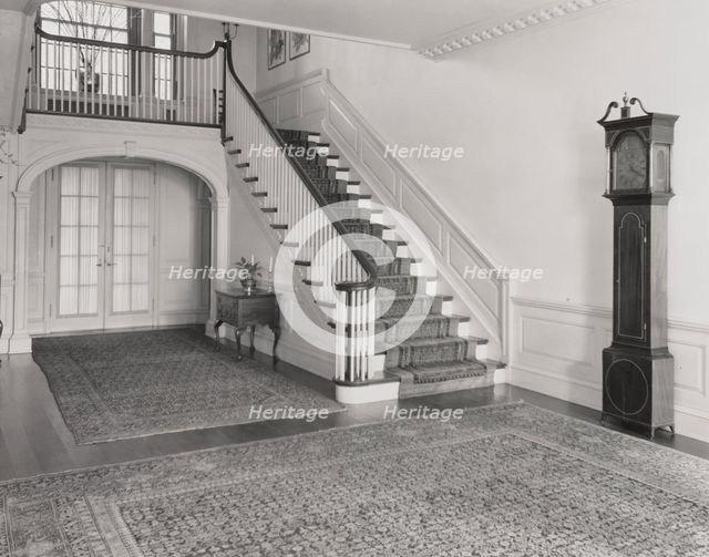 The Rocks, home of Mr. & Mrs. Pierre Gaillard - Entrance Hall, between 1926 and 1950. Creator: Frances Benjamin Johnston.