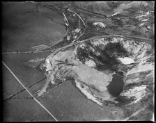 The Roanhead Iron Mines Rita Pit, Dalton-in-Furness, Cumbria, c1930s. Creator: Arthur William Hobart