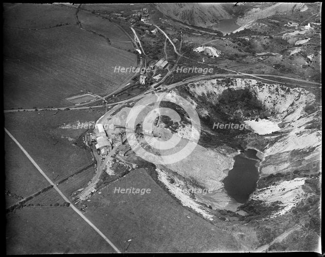 The Roanhead Iron Mines Rita Pit, Dalton-in-Furness, Cumbria, c1930s. Creator: Arthur William Hobart.