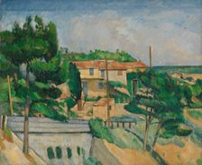 The Road Bridge at L'Estaque, 1879-1882. Creator: Paul Cezanne