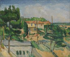 The Road Bridge at L'Estaque, 1879-1882. Creator: Paul Cezanne
