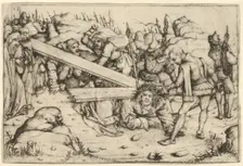 The Road to Calvary, 1475/80. Creator: Master of the Housebook