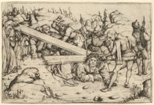 The Road to Calvary, 1475/80. Creator: Master of the Housebook