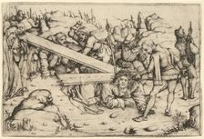 The Road to Calvary, 1475/80. Creator: Master of the Housebook