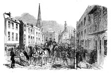 The Road to Goodwood - Chichester Cross, 1858. Creator: Unknown