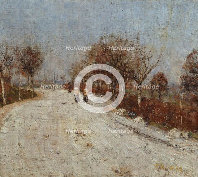 The Road to Gelmeroda, 1893. Artist: Rohlfs, Christian (1849-1938)