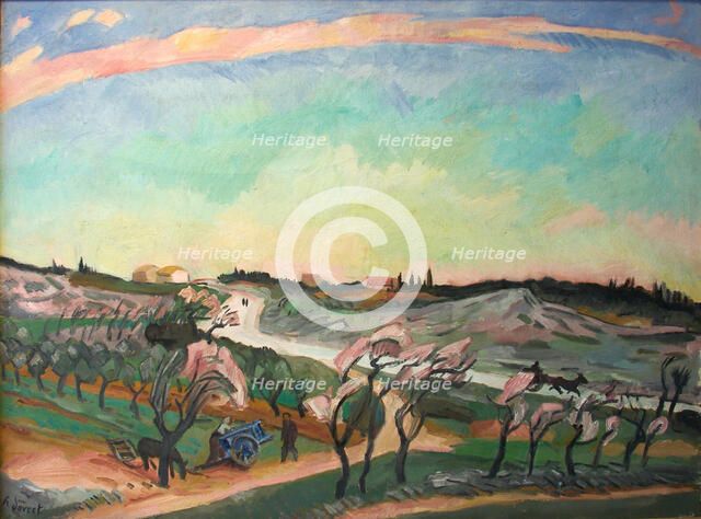 The Road to Nimes, 1911-1915. Creator: Henri Doucet.