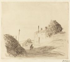 The Road to Rocquencourt, 1909. Creator: Jean Louis Forain