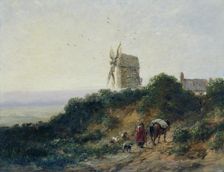 The road to the mill 1849. Artist: David Cox the elder