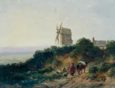 The road to the mill 1849. Creator: David Cox the Elder